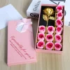 Gold Foil Soap Rose Gift Box for Romance & Luxury 4