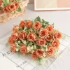 Silk Rose Bouquet for Elegant Weddings & Cozy Homes 5