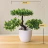 Potted Artificial Bonsai for Home & Hotel Decor 6