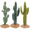 3pcs Artificial Cactus Set 4