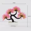 Artificial Bonsai Tree Potted Ornament 4