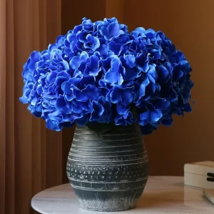 Large 5 Heads Hydrangea Artificial Silk Flowers for Wedding Home Decor 1