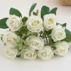 10 Heads Artificial Rose Bouquet 2