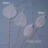 Lucency Leaf Vein Immortal Artificial Flowers for Wedding Table Decor 4