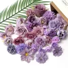 Purple Flower Heads - Artificial DIY Wedding, Birthday & Garland Decor 3