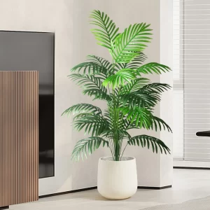 90-180cm Fake Palm Tree with Monstera Leaves 1