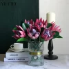 YO CHO Silk King Protea Artificial Flower for Wedding & Home Decor 5