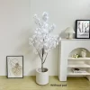 100-220cm Artificial White Cherry Tree Plant 3