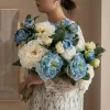 Peony Silk Bouquet – Faux Flowers for Home & Table Decor 4