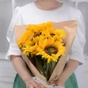 Silk Sunflower Bouquet – Artificial Flowers for Wedding, Home & Party Decor 2