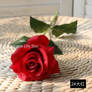 Latex Real Touch Rose - Artificial Silicone Flowers for Wedding & Home 1