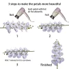 69cm Real Touch Faux Orchid Stems for Wedding & Home Floral Arrangements 5