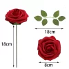 5/10Pcs Red Foam Rose Heads for Wedding & Valentine’s Centerpiece 3