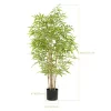 Artificial Bamboo Tree with Real Trunk & Lifelike Leaves 6