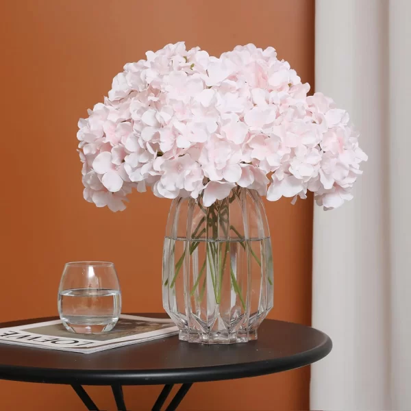 Silk Hydrangea Bouquet for Wedding & Home Table Decor 1