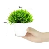 Artificial Green Bonsai Tree Potted Plant 6