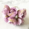 6Pcs Tea Bud Roses Bouquet - Artificial Flowers for DIY Wedding & Home Decor 5