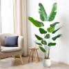 Large Artificial Palm Tree Fake Banana Plants Leaves 3