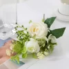 Bridal Rose & Peony Bouquet – Elegant Faux Wedding Flowers 3