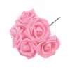 10/20Pcs Mini Foam Rose Bouquet for Wedding & DIY Craft Decorations 5