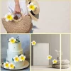 5Pcs Plumeria Foam Flowers – Hawaiian Wedding Decor 4