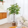 120/150cm Artificial Lemon Tree with Fruits 3