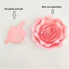 DIY Giant Paper Rose 2