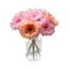 Gerbera Silk Flowers (1/3/6Pcs) - Artificial Daisy for Wedding & Home 5