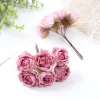 6PCS Artificial Peony Flower Bouquet 5