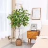 120/150cm Artificial Lemon Tree with Fruits 2