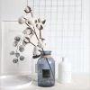 Naturally Dried Cotton Branch for Wedding, Garden & Party Decorations 2