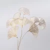 1PC Golden Ginkgo Leaf for Festive & Chic Decor 2