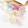 10Pcs Silk Hydrangea - Artificial Flowers for Wedding, Christmas & Party Decor 6