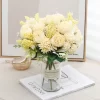 High-Quality Silk Peony Artificial Flowers Roses for Wedding Party Table Decor 3