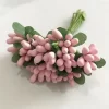 Cherry Blossom Stamen Berries for Cake, Christmas & Wedding Decor 2