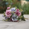 7-Forks Silk Peony Bouquet for Wedding & Home Decoration 3