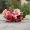 7-Forks Silk Peony Bouquet for Wedding & Home Decoration 4