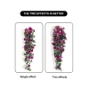 Artificial Rattan Vine with Roses for Wall & Party Decor 5