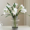 3/5/10pcs Silk Daffodils for Spring Wedding & Outdoor Decor 4