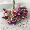 12PCS Small Berries & Leaves for DIY Wreaths & Crafts 2