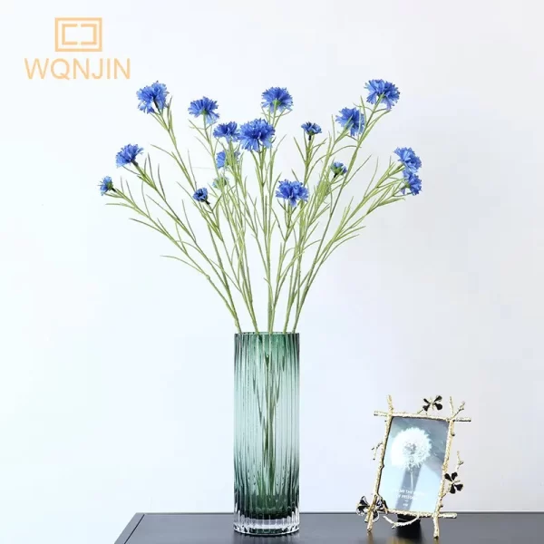 1PCS Nordic Blue Starry Cornflower for Home & Wedding Decor 1