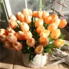 2024 Lifelike PU Tulip Bouquet for Garden & Party Decor 6