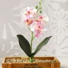 Mini Real-Touch Orchid Branches for Wedding & Home Displays 2