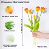 Silicone Tulip Bouquet for Real-Touch Wedding & Home Arrangements 3