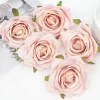 5pcs White Silk Roses for Cake & Party Decorations 2