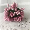 12PCS Small Berries & Leaves for DIY Wreaths & Crafts 5