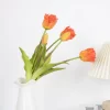 Parrot Wave Tulip Silicone Bouquet for Soft Floral Displays 6