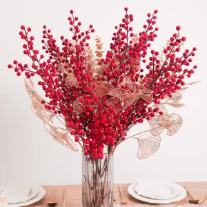 Red Berry Bouquet for Christmas & New Year Decor 1