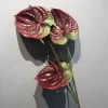 Real-Touch Anthurium Stem for Christmas & Wedding Decor 3