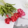 Parrot Wave Tulip Silicone Bouquet for Soft Floral Displays 5